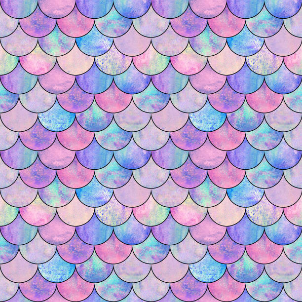 Detail Mermaid Scale Clipart Nomer 2