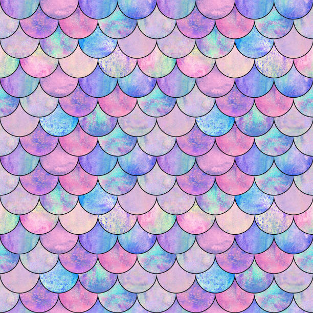 Detail Mermaid Scale Clipart Nomer 2