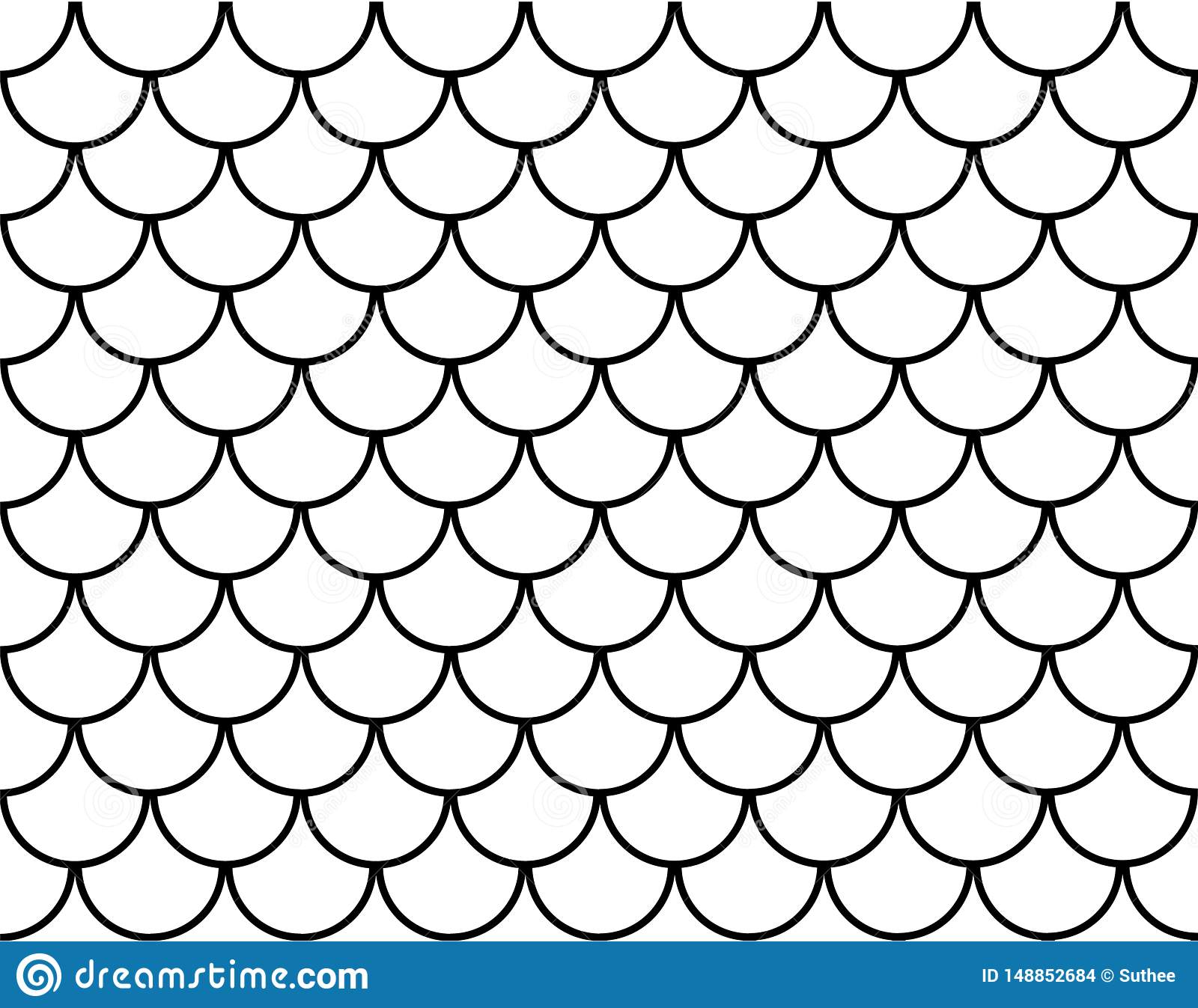 Detail Mermaid Scale Clipart Nomer 13