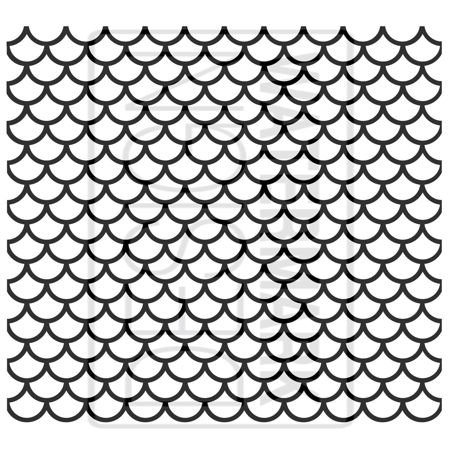 Detail Mermaid Scale Clipart Nomer 28