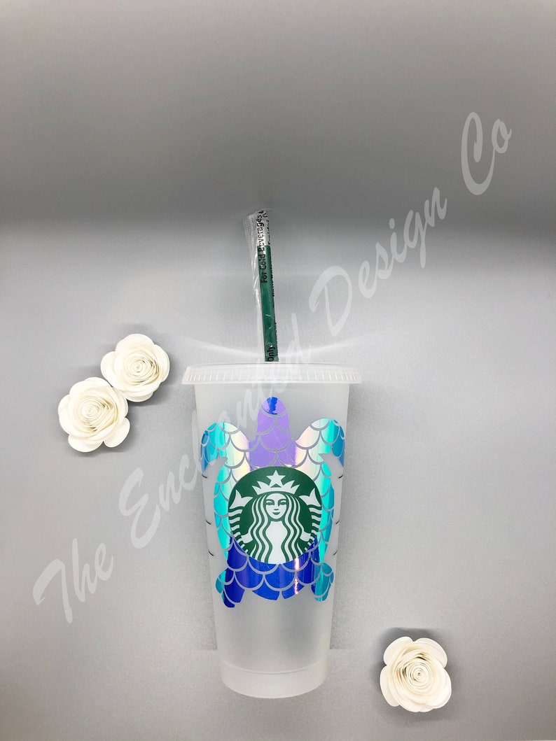 Detail Mermaid Scale Starbucks Cup Nomer 15