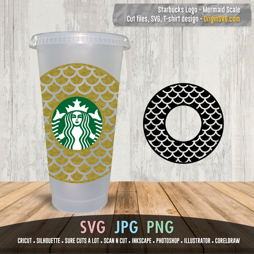 Detail Mermaid Scale Starbucks Cup Nomer 5