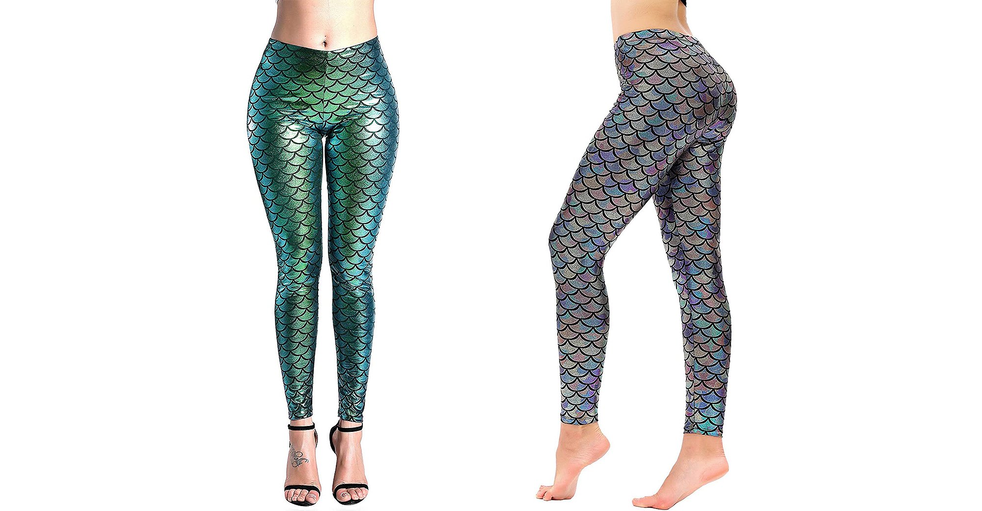 Detail Mermaid Scales Leggings Nomer 32