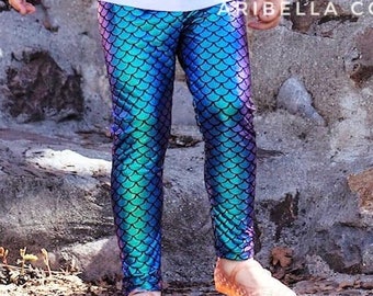 Detail Mermaid Scales Leggings Nomer 51