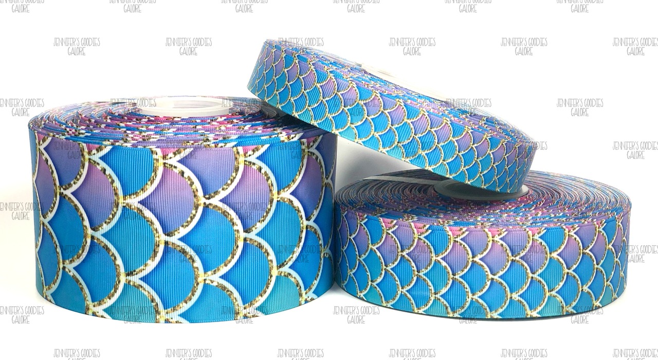 Mermaid Scales Ribbon - KibrisPDR