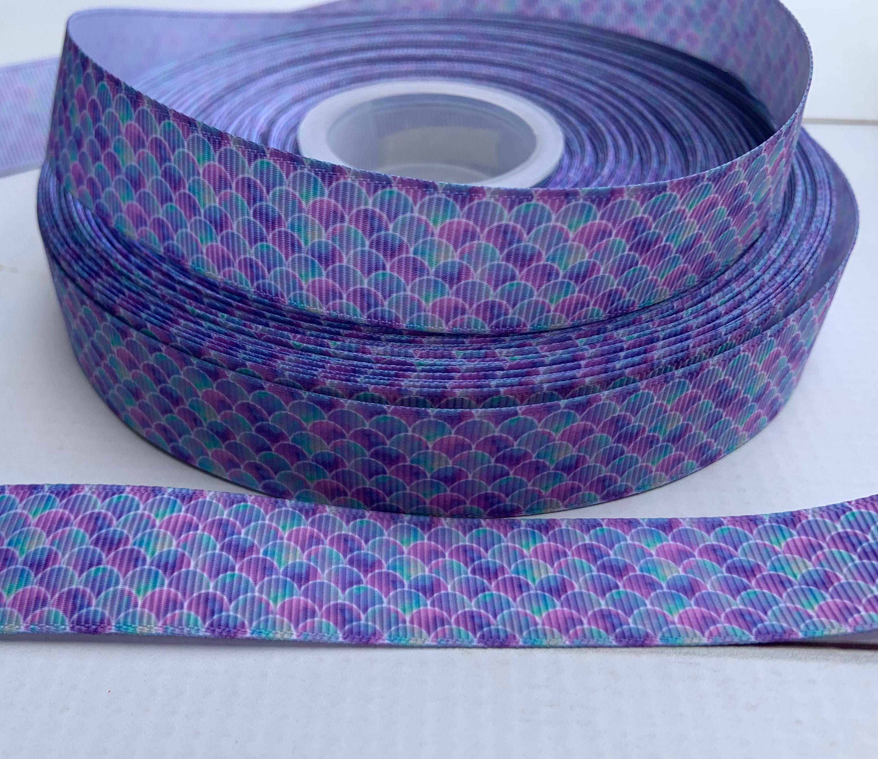 Detail Mermaid Scales Ribbon Nomer 18