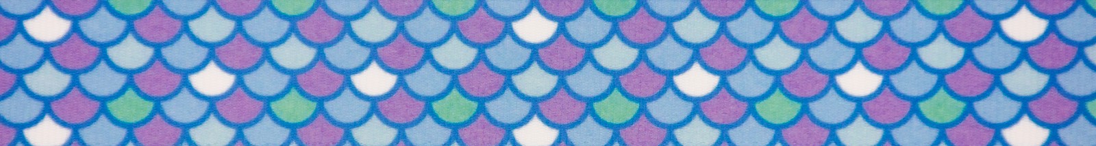 Detail Mermaid Scales Ribbon Nomer 33