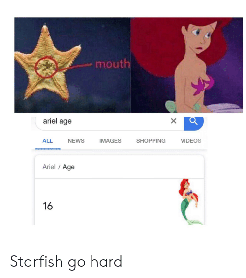 Detail Mermaid Starfish Meme Nomer 22