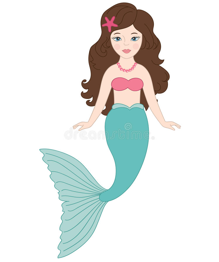 Detail Mermaid Swimming Clipart Nomer 13