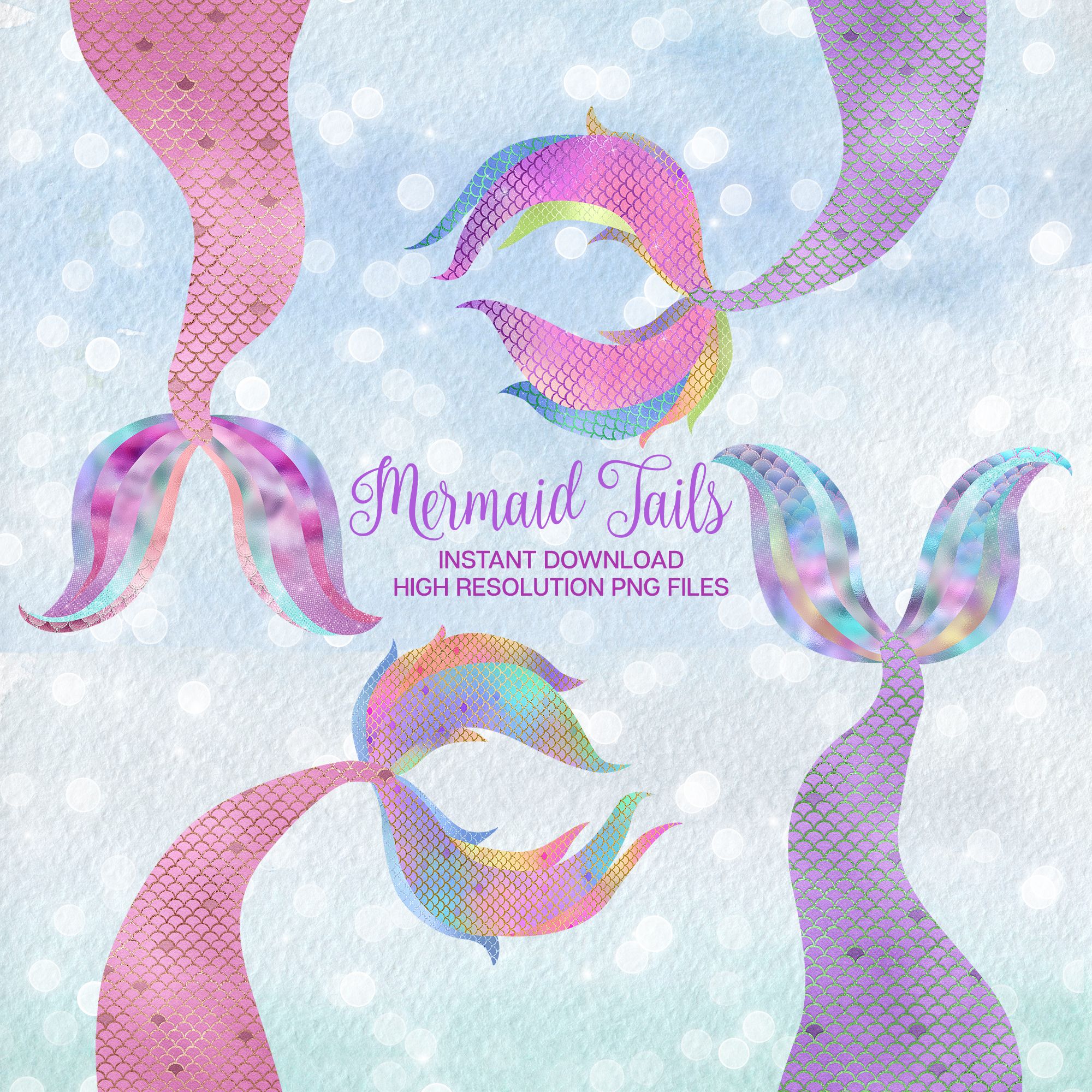 Detail Mermaid Tail Clipart Nomer 20