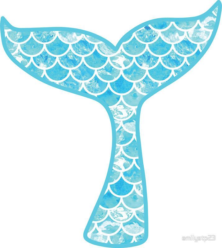 Detail Mermaid Tail Clipart Nomer 4