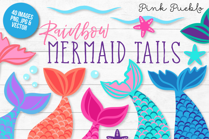 Detail Mermaid Tail Clipart Nomer 35