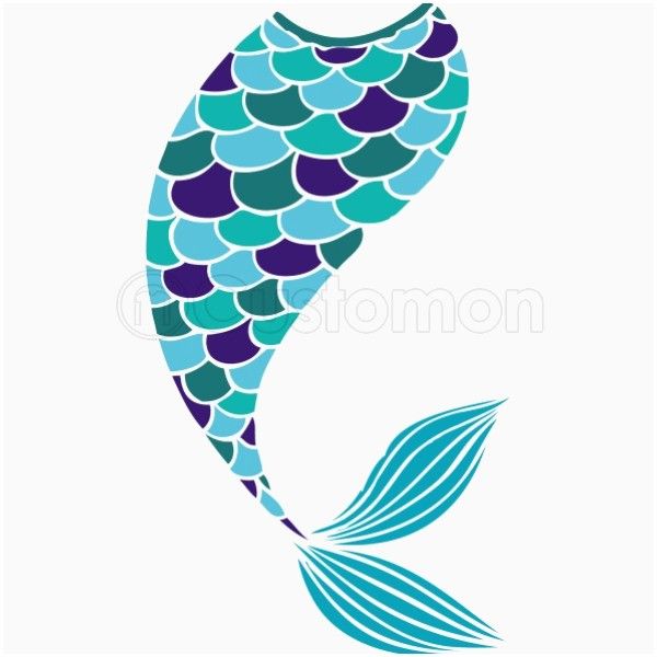 Detail Mermaid Tail Clipart Nomer 8