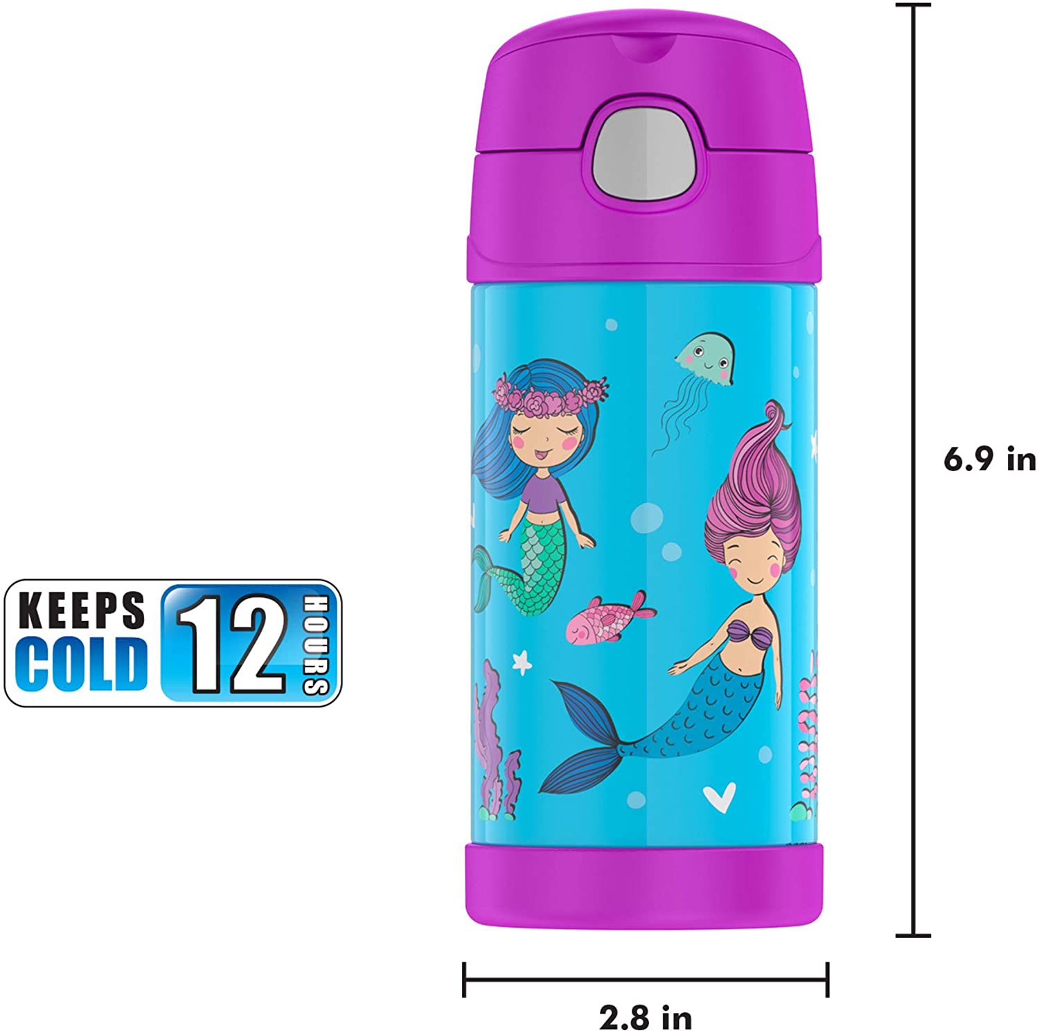 Detail Mermaid Thermos Nomer 43