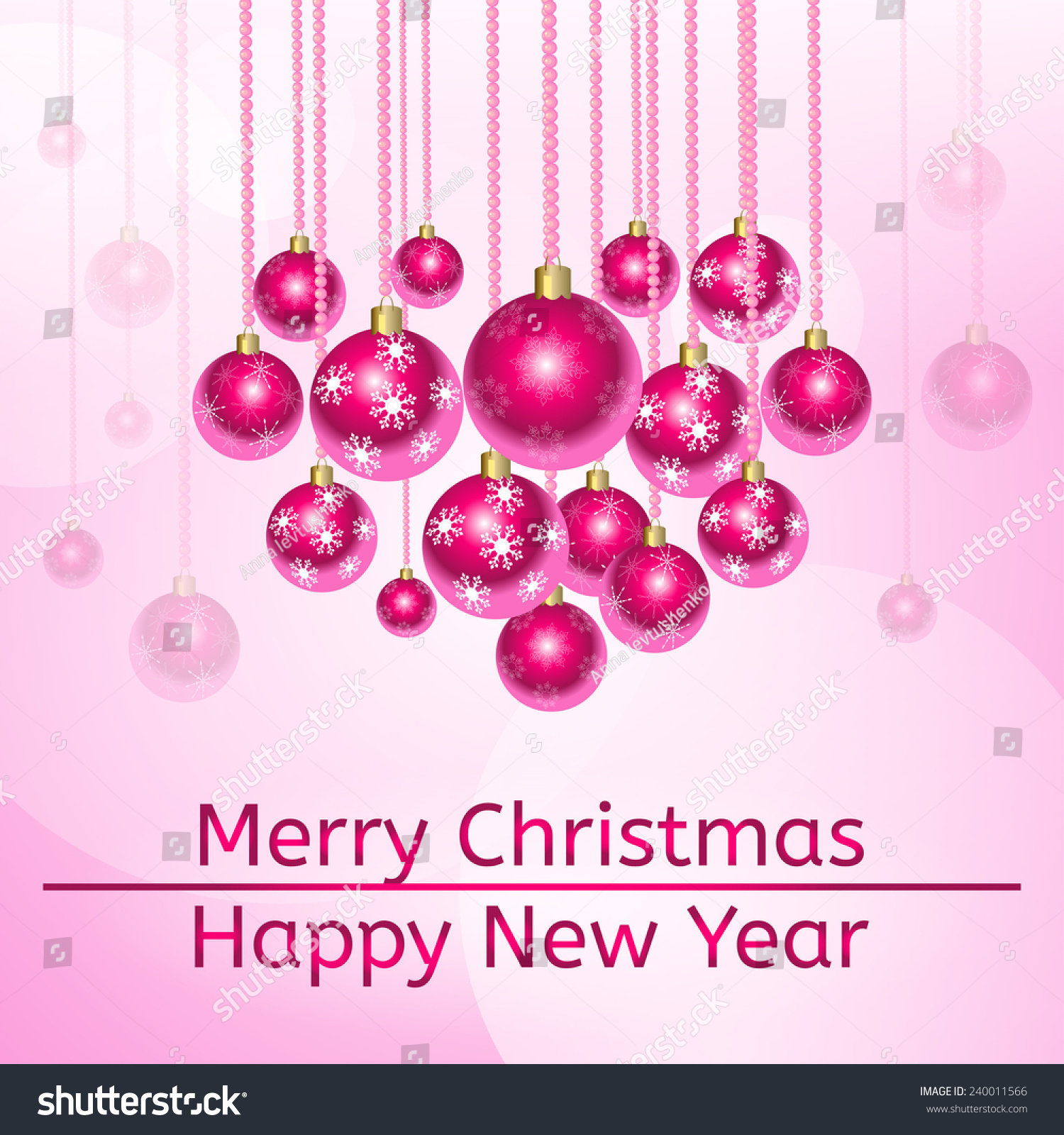 Detail Merry Christmas And Happy New Year Background Nomer 44