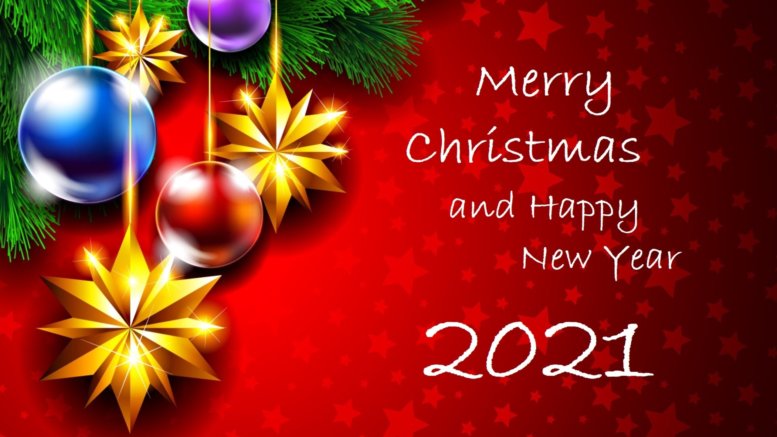 Detail Merry Christmas And Happy New Year Wallpaper Nomer 29