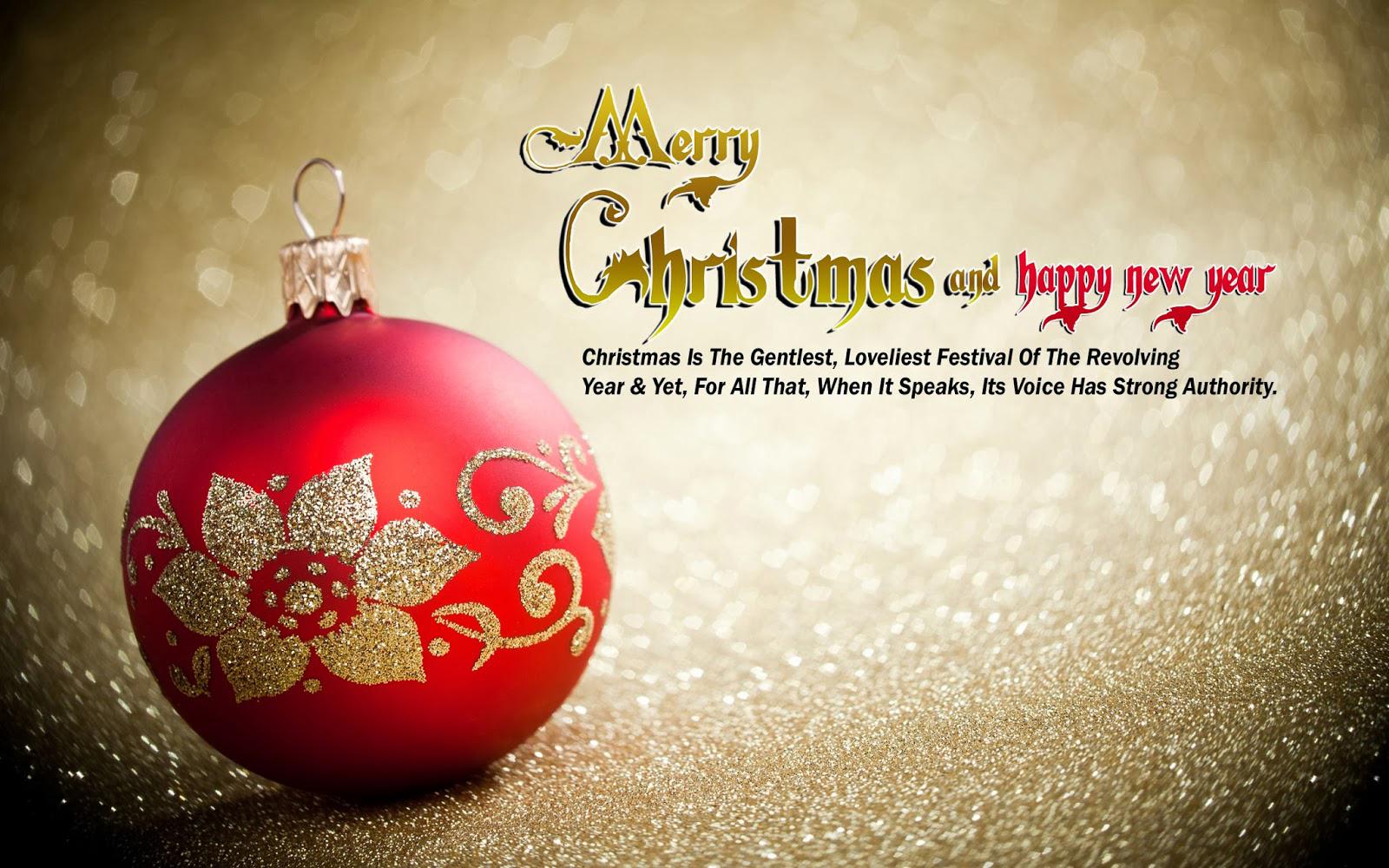 Detail Merry Christmas And Happy New Year Wallpaper Nomer 30