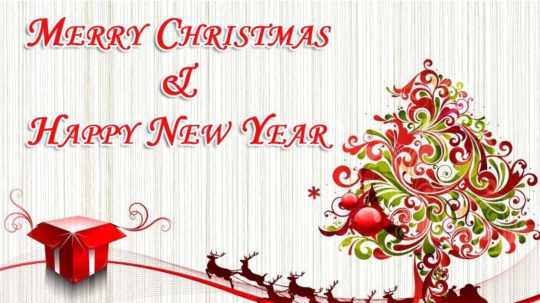 Detail Merry Christmas And Happy New Year Wallpaper Nomer 49