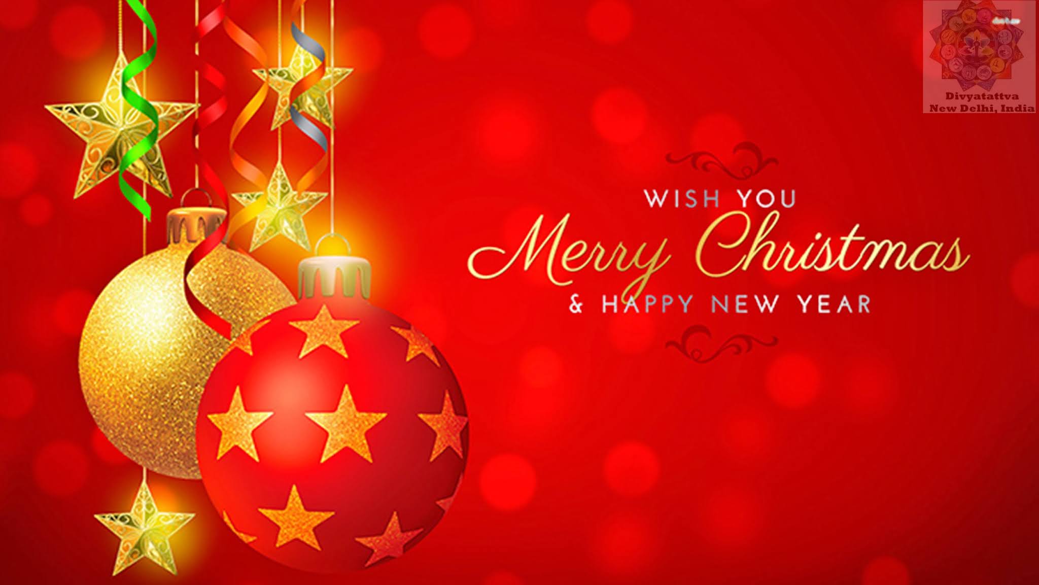 Detail Merry Christmas And Happy New Year Wallpaper Nomer 10