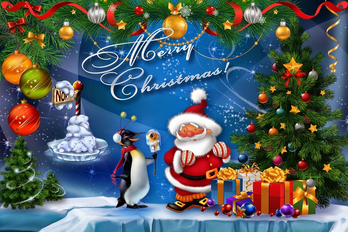 Detail Merry Christmas Background Hd Nomer 5