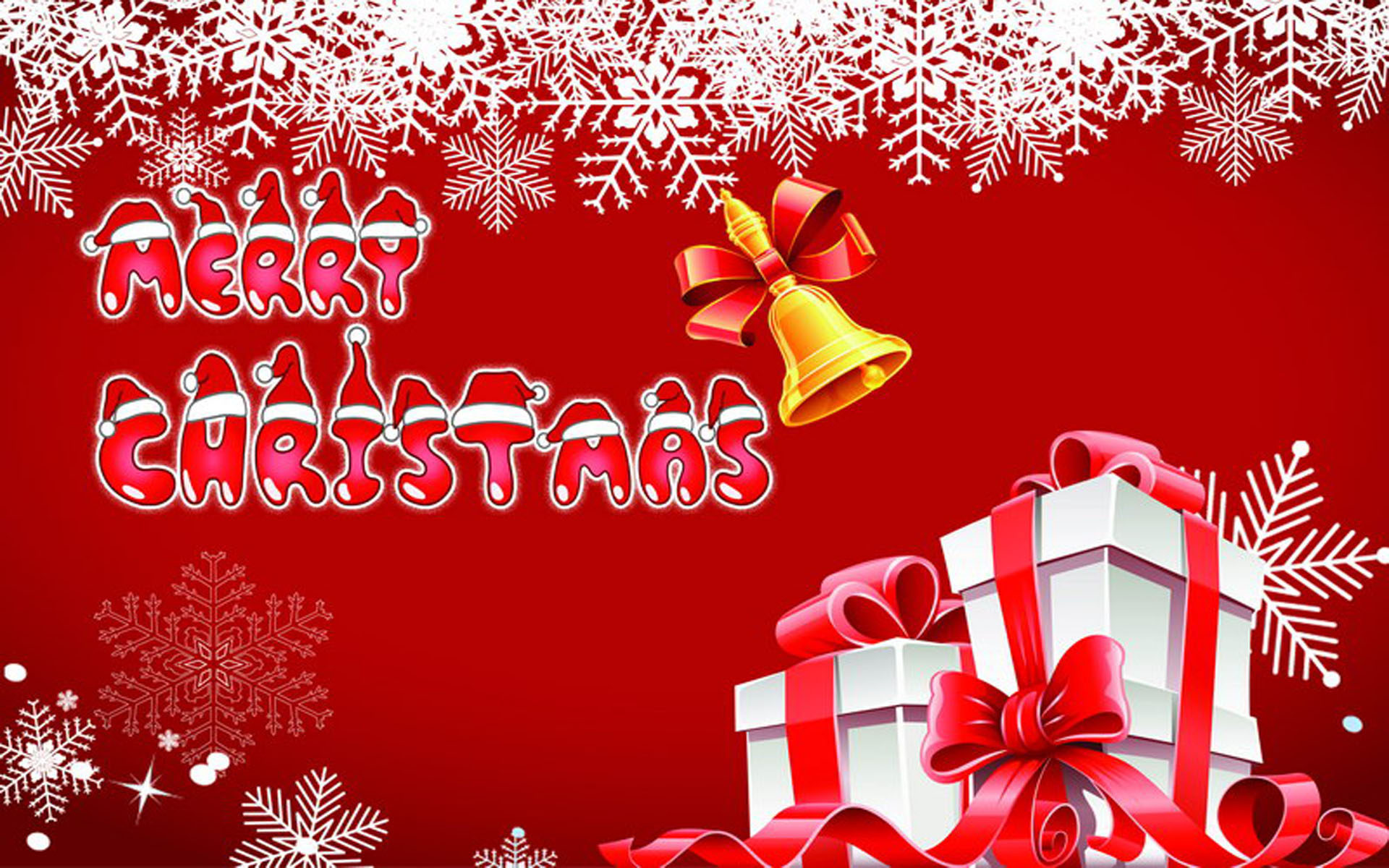 Detail Merry Christmas Hd Wallpaper Nomer 23