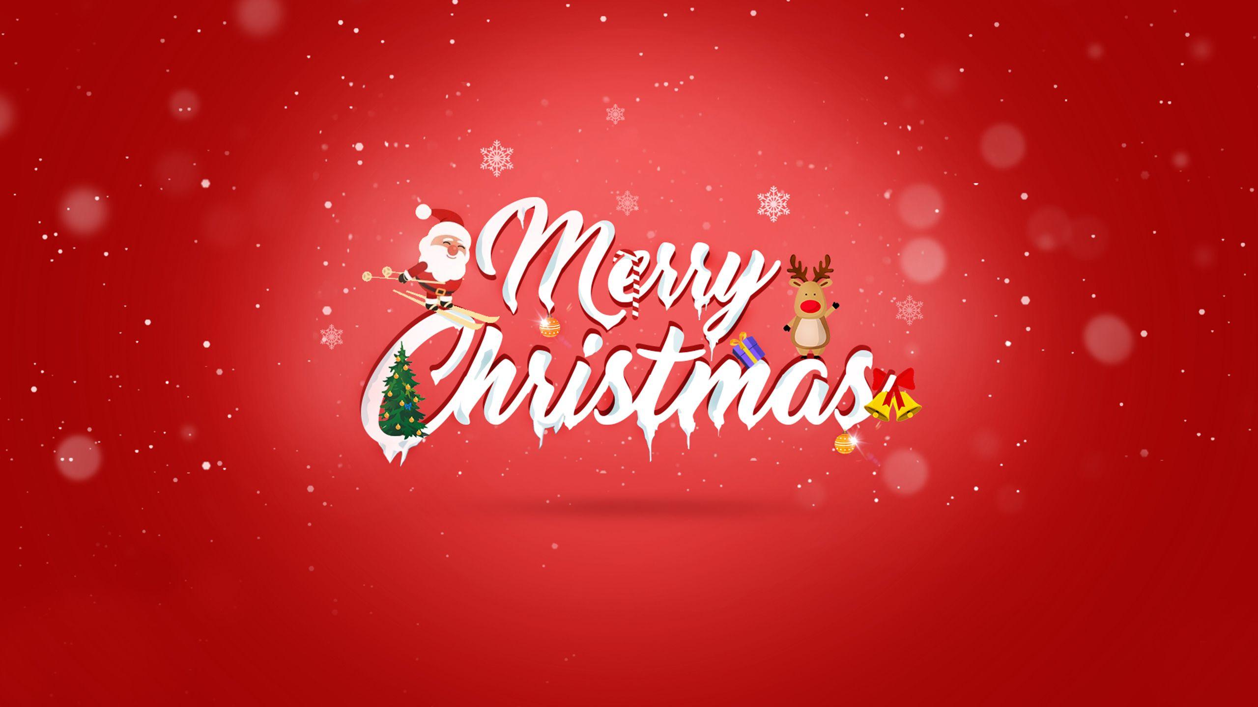 Detail Merry Christmas Hd Wallpaper Nomer 4