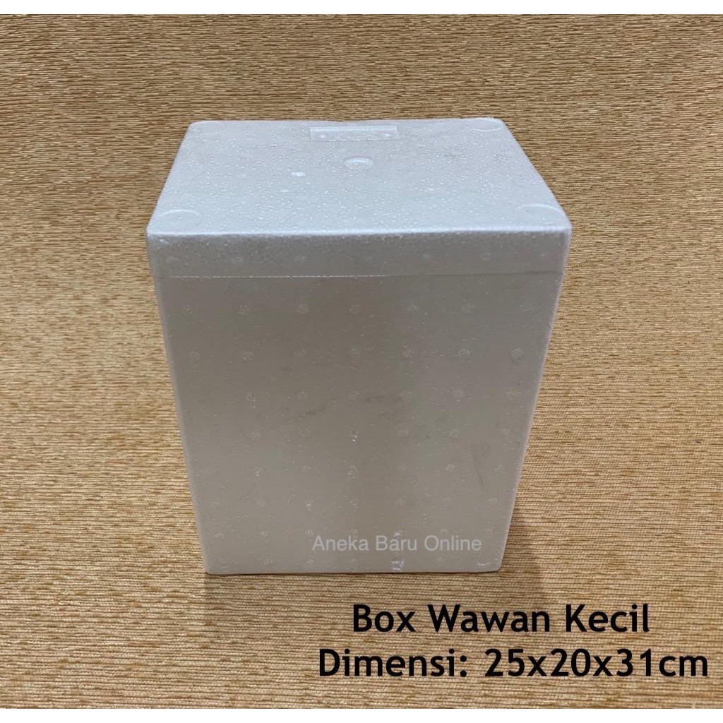Detail Kotak Styrofoam Kecil Nomer 13