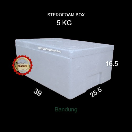 Detail Kotak Styrofoam Kecil Nomer 30