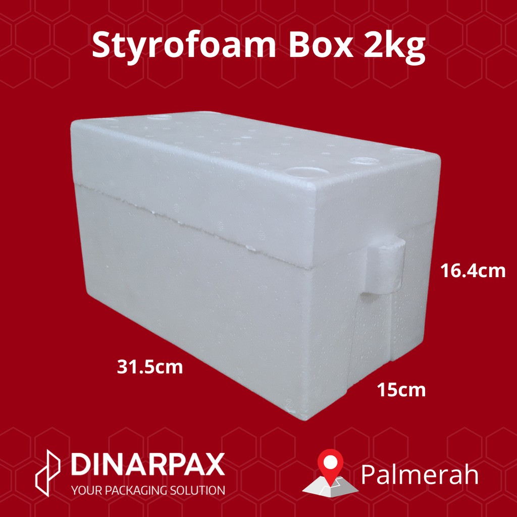 Detail Kotak Styrofoam Kecil Nomer 56