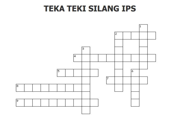 Detail Kotak Surat Inggris Tts Nomer 52