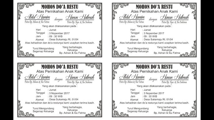 Detail Kotak Undangan Nomer 29