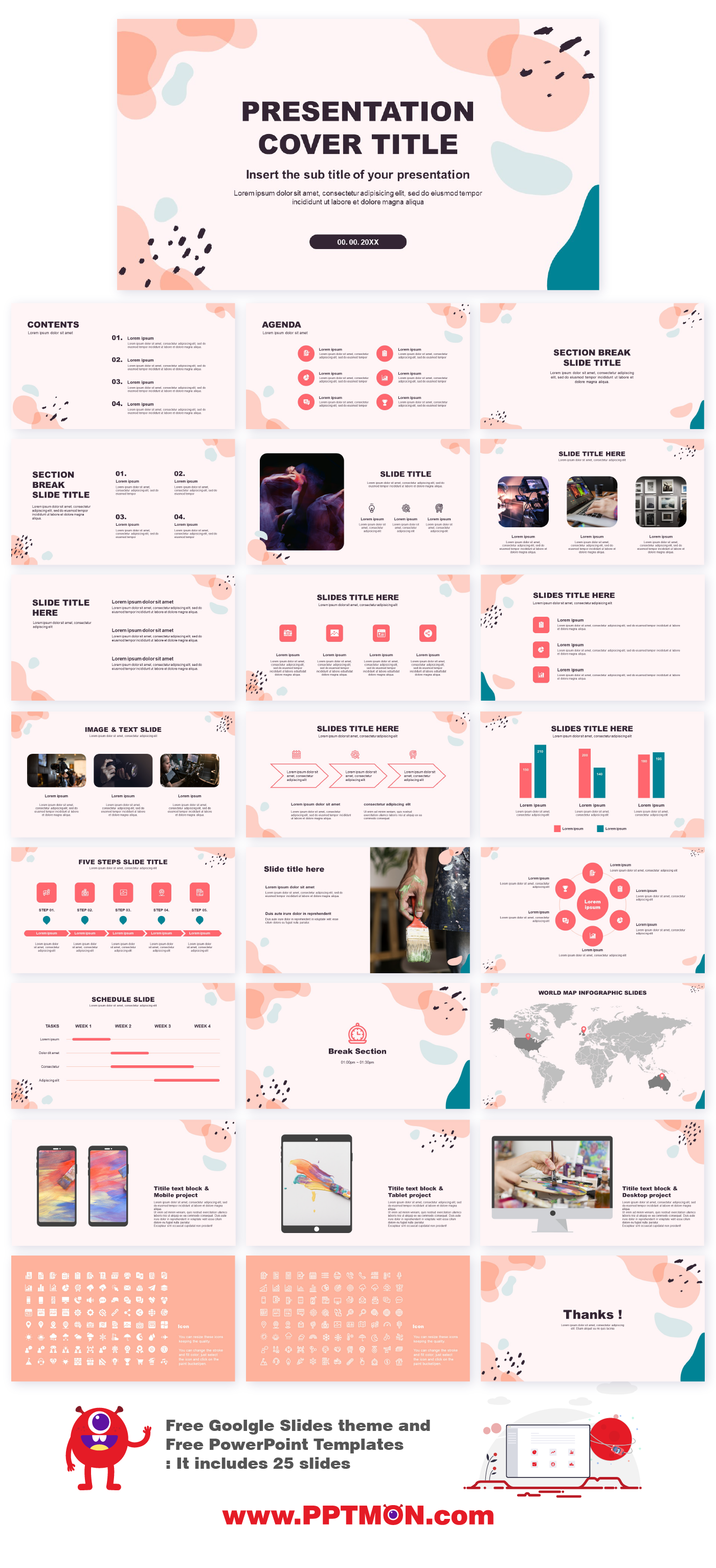 Detail Kpop Powerpoint Template Nomer 38