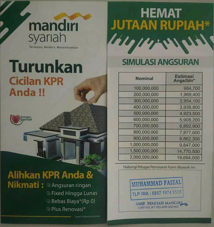 Detail Kpr Rumah Mandiri Nomer 19