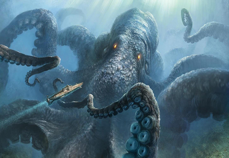 Detail Kraken Gurita Raksasa Nomer 16