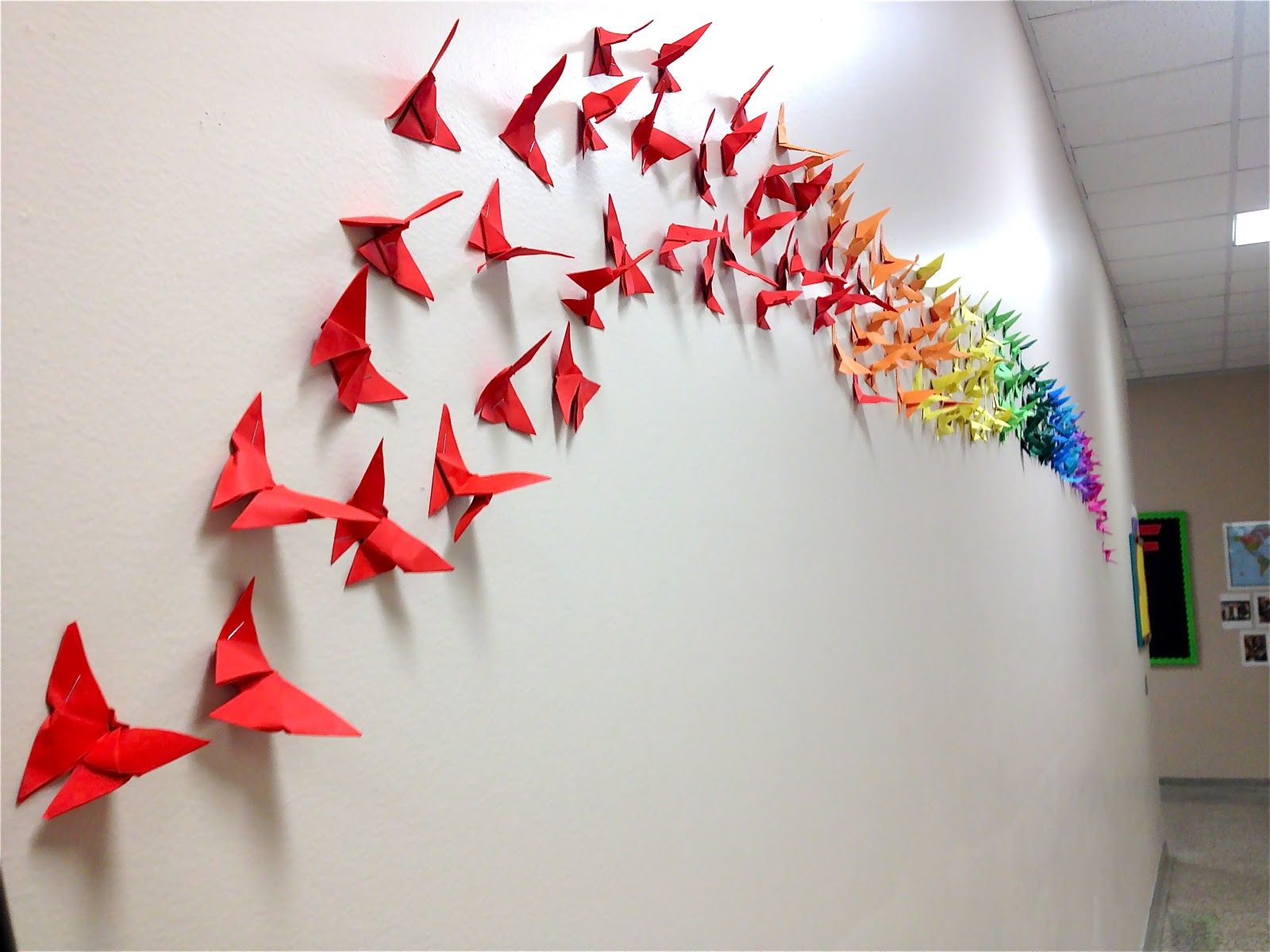 Detail Kreasi Hiasan Dinding Dari Kertas Origami Nomer 22