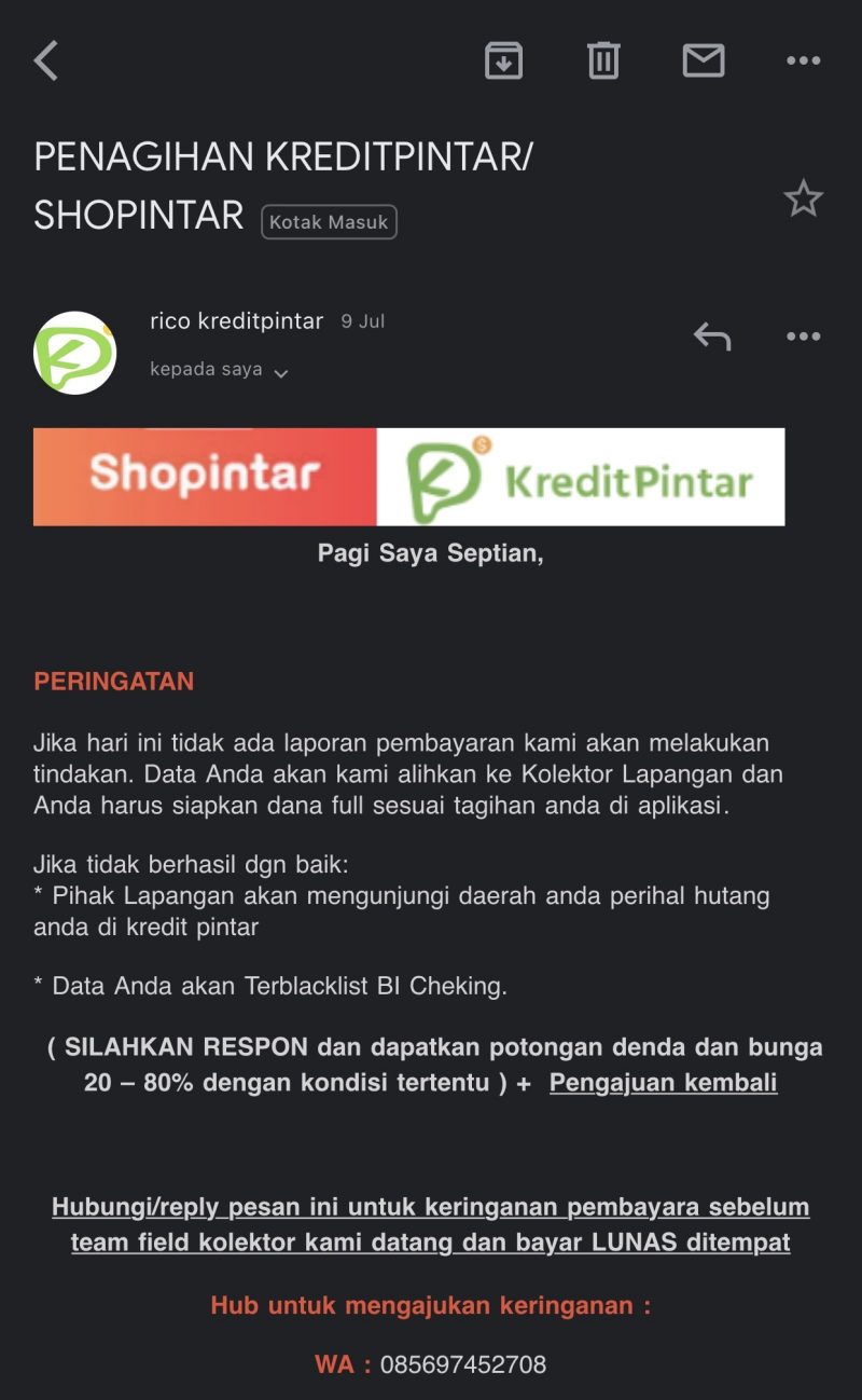 Kredit Pintar Datang Ke Rumah - KibrisPDR