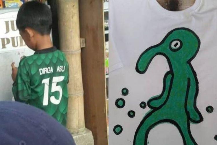 Detail Kresi Gambar Spidol Di Kaos Nomer 5