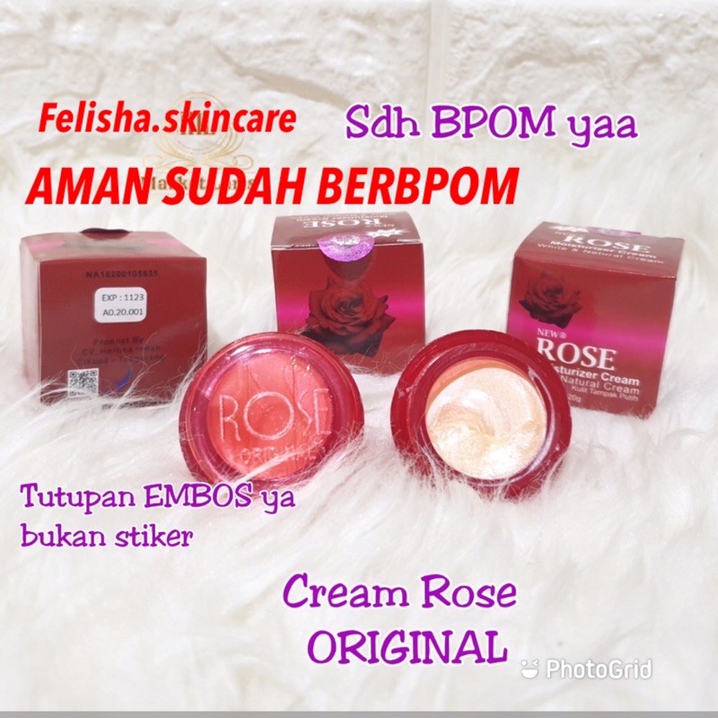 Detail Krim Rose Asli Dan Palsu Nomer 21