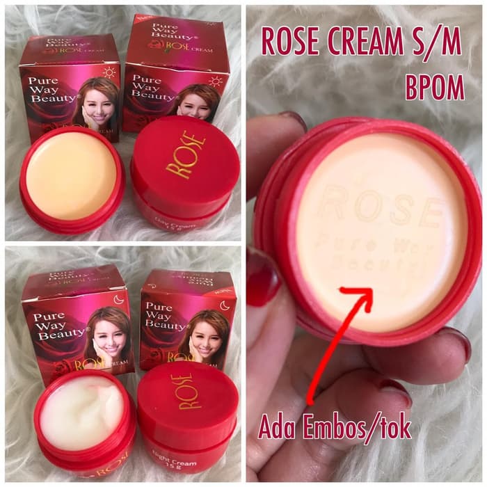 Detail Krim Rose Asli Dan Palsu Nomer 9