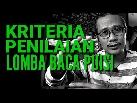 Detail Kriteria Penilaian Puisi Nomer 53