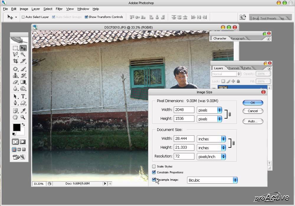 Detail Merubah Resolusi Gambar Photosop Nomer 23