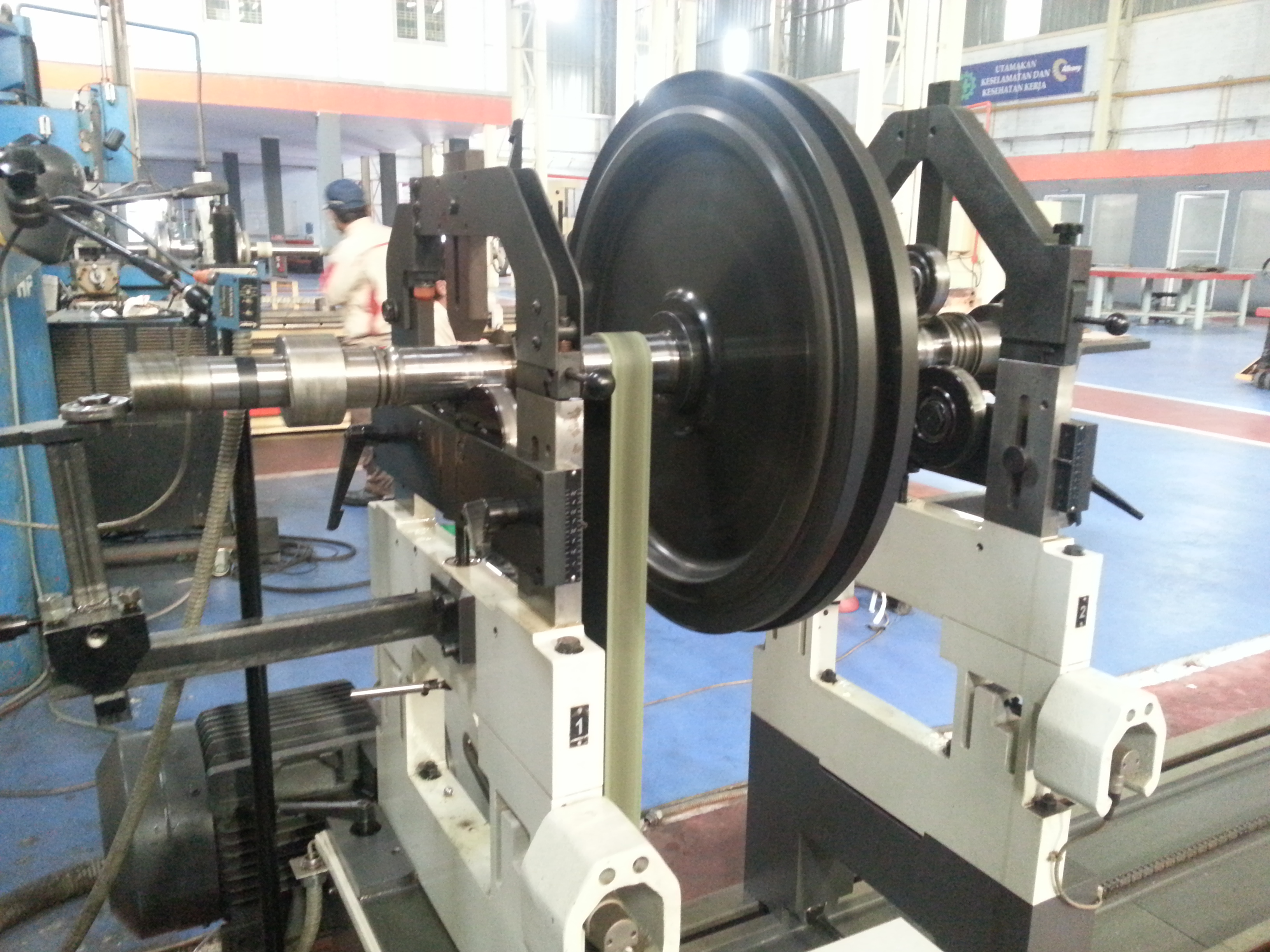 Detail Mesin Balancing Rotor Nomer 49