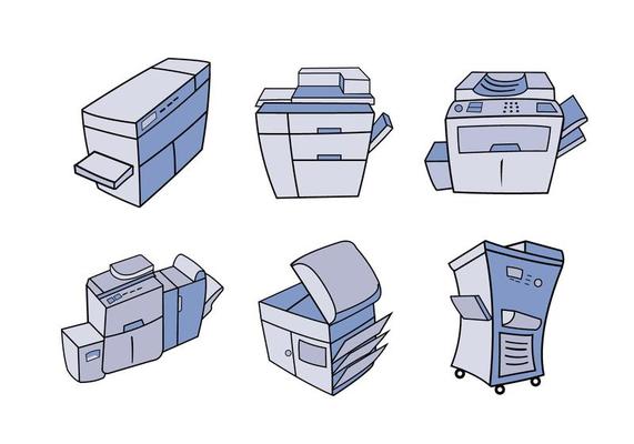 Detail Mesin Fotocopy Vector Nomer 18