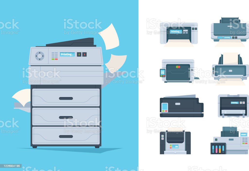 Detail Mesin Fotocopy Vector Nomer 23