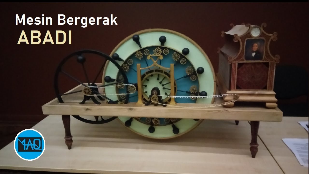 Detail Mesin Gerak Abadi Nomer 45