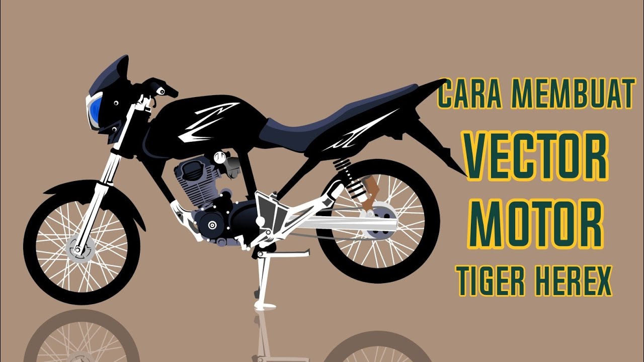 Detail Mesin Honda Tiger Vector Nomer 25