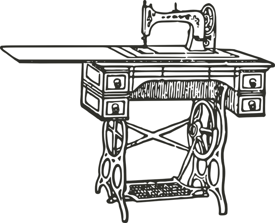 Detail Mesin Jahit Vector Png Nomer 9