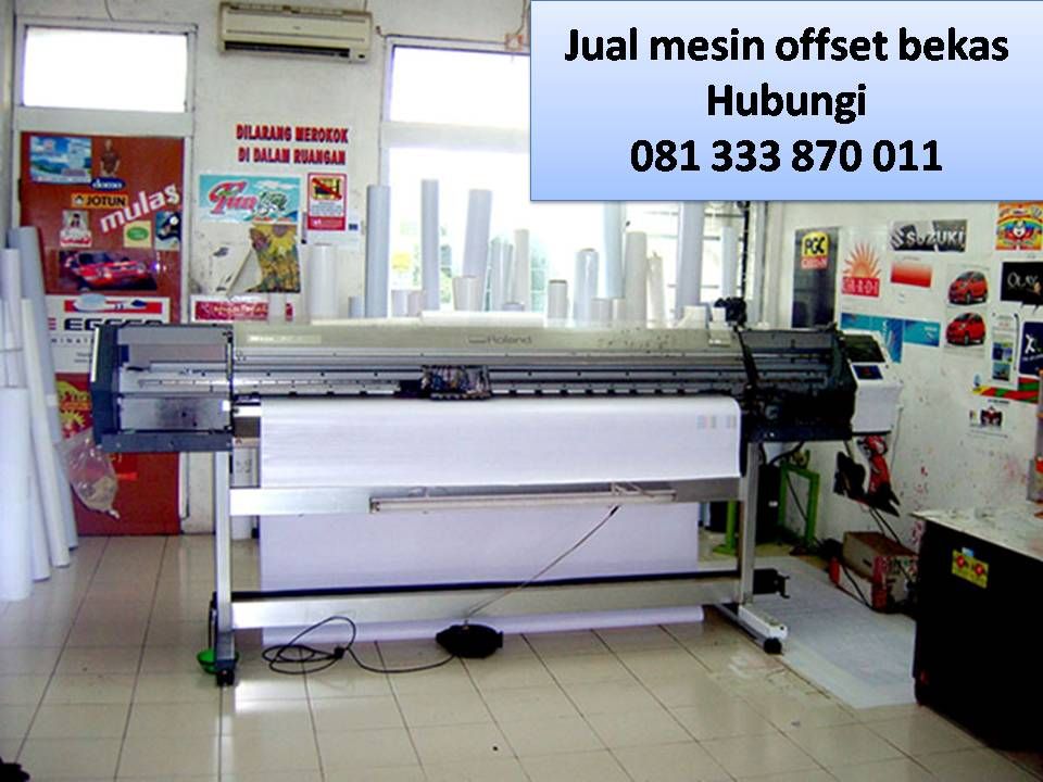 Detail Mesin Offset 4 Warna Nomer 24