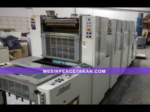 Detail Mesin Offset 4 Warna Nomer 36