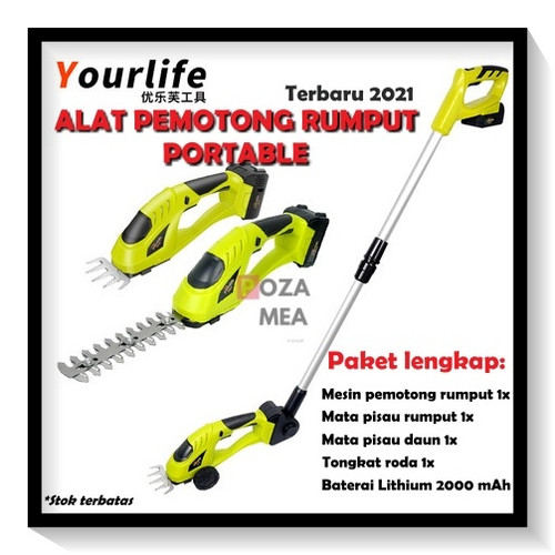 Detail Mesin Potong Rumput Baterai Nomer 47